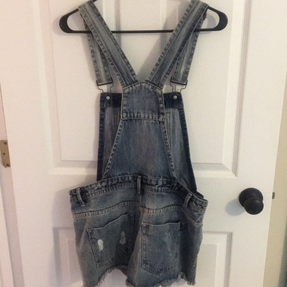 Denim Romper - Picture 3 of 3